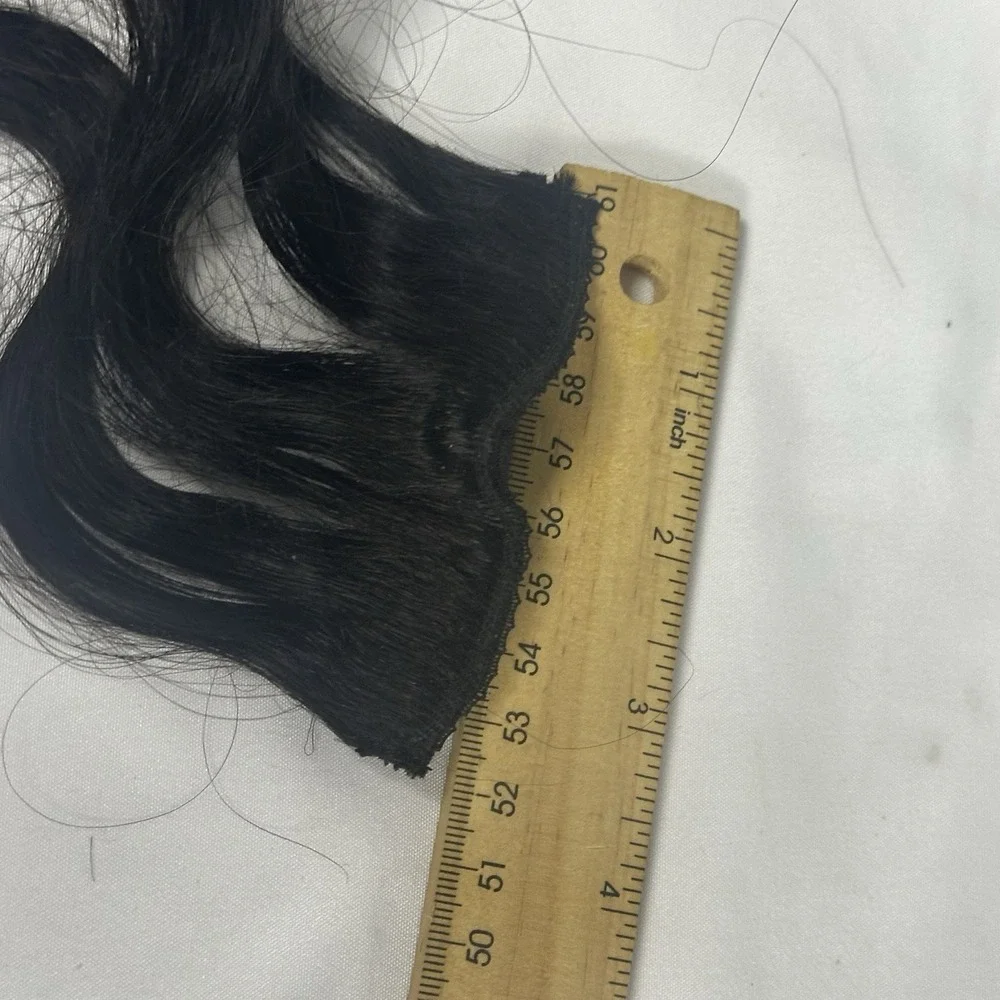 Ashine 100% Brazilian Human Hair‎ Extensions-Black 18, 20, And 22 Inch Hair